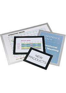 Durable Självh. magnetram DURAFRAME A4 svart /2 (fp om 2 st)