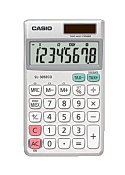 Casio Miniräknare SL-305ECO