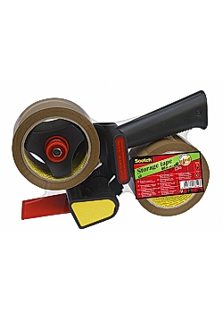 Scotch® Packtejp PP Acryl med hållare (set om 3 st)