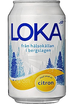 LOKA Dricka citron burk 33cl (burk 330 ml)