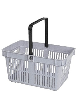 Kundkorg 27L grå