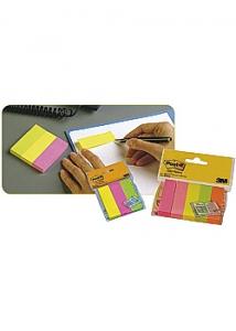 Post-it® Index 3 färger 25x76mm (fp om 3 block)