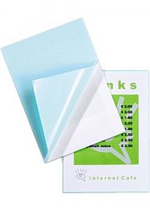 GBC Laminat A4 klar 125 mic självh (fp om 100 st)