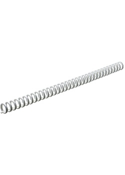 GBC Plastspiral Clickbind 12mm vit (fp om 50 st)