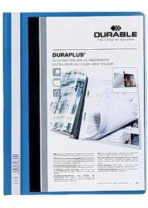 Durable Offertmapp DURAPLUS med ficka A4 blå