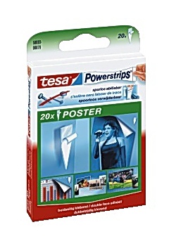 Powerstrips Tesa Poster 20/fp