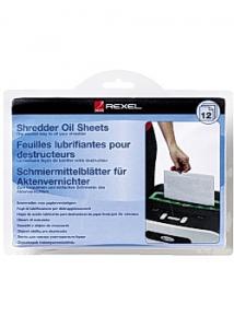 Rexel Dokumentförstörare Oljeblad (fp om 12 st)
