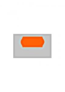 Prisetikett 26x12mm röd G1 (fp om 9000 st)