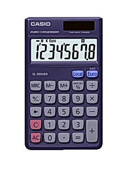 Casio Miniräknare SL-300VER