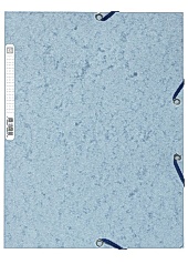 Gummibandsmapp EXACOMPTA 400g A4 duvgrå