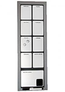 Dahle Tavla veckoplanering 20x60cm silver