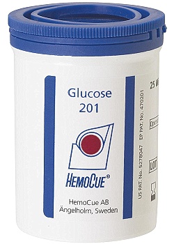 HEMOCUE Kuvett Glucose 201 (fp om 100 st)