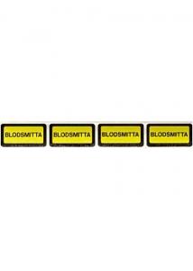 Etikett "blodsmitta" 30x15mm (fp om 250 st)