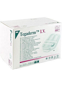 TEGADERM Tegaderm 1633 7x8,5cm (fp om 100 st)