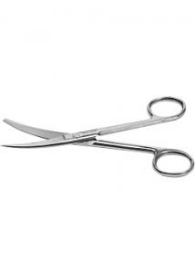 Operationssax böjd sp/tr stand.kval 15cm