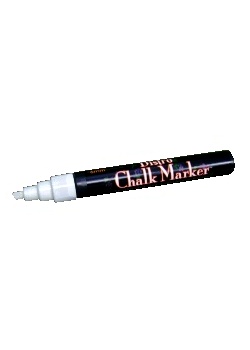 Marvy Blackboard Chalk Marker vit (fp om 4 st)