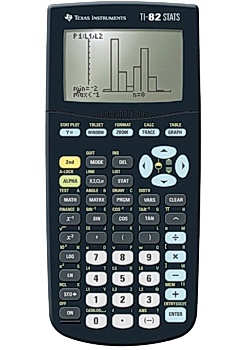 TEXAS INSTRUMENTS Räknare teknisk TI-82 STATS Graf
