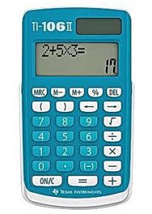 TEXAS INSTRUMENTS Grundskoleräknare TI-106 II