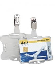 Durable Korthållare 1 kort transp. (fp om 25 st)