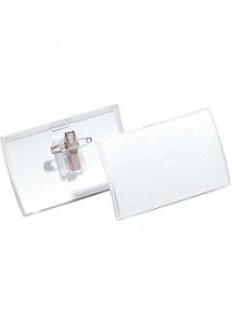 Durable Namnskylt Clic Fold 75x40mm (fp om 25 st)