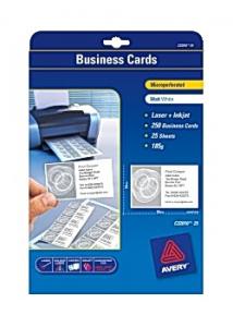 Avery Visitkort laser/inkjet 85x54 matt (fp om 250 st)