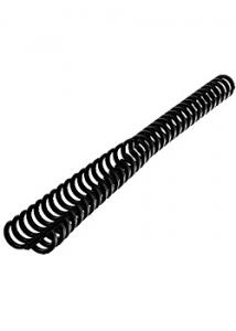 GBC Plastspiral Clickbind 12mm sv. (fp om 50 st)