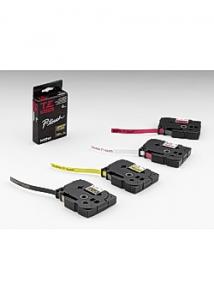 P-Touch Tape TZE223 9mm blå på vit