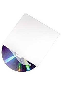 Boxon CD-Ficka kartong vit (fp om 25 st)
