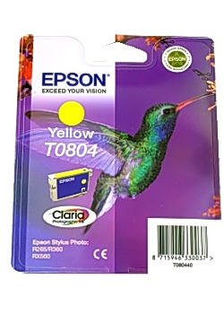 Epson Bläckpatron C13T08044010 gul