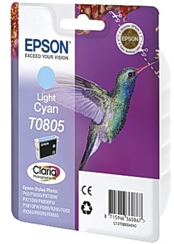 Epson Bläckpatron C13T08054011 ljuscyan