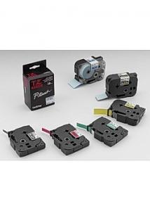 P-Touch Tape TZEFX231 12mm svart på vit