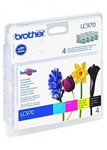 Brother Bläckpatron LC970BK/C/M/Y (fp om 4 st)