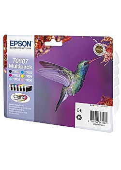 Epson Bläckpatron C13T08074011 6-färg (fp om 6 st)