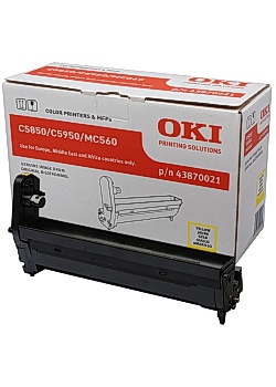 OKI Trumma 43870021 gul