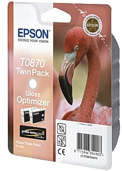 Epson Bläckpatron C13T08704010 gloss (fp om 2 st)