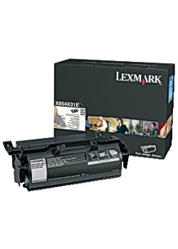 Lexmark Toner X654X31E svart