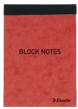 Esselte Blocknotes A7 60g 50 blad linjerat