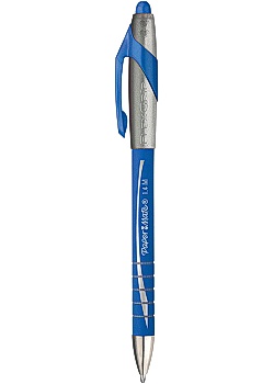 Paper Mate Flexgrip® Elite indragbar kulspetspenna, blå, 1,4 mm, 12-pack (fp om 12 st)