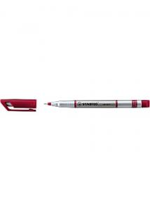 Stabilo Fineliner Sensor röd