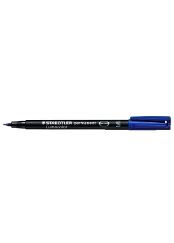 Lumocolor Universalpenna SF P blå