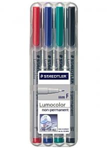 Lumocolor Universalpenna FineVL (fp om 4 st)