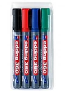 Edding Whiteboardpenna 360 (fp om 4 st)