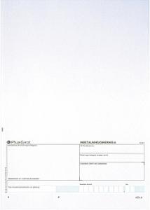 Standardblankett Plusgiro (fp om 250 st)