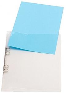 Ringpärm A4 böjbar m.ficka 16mm klar