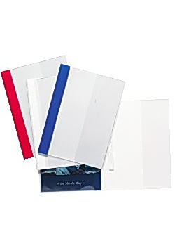 Offertmapp med ficka A4 vit