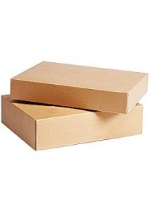 Arkivkartong Brun. Sv. Stand. Folio 80mm