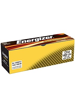 Energizer Batteri Industrial D (fp om 12 st)
