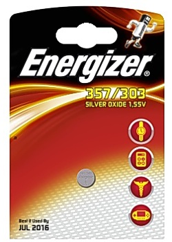 Energizer Batteri Cell Silveroxid 357