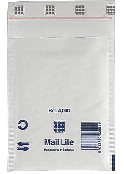 Mail Lite® Bubbelpåse 110x160mm vit (fp om 100 st)