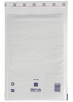 Mail Lite® Bubbelpåse F3 220x330mm vit (fp om 10 st)